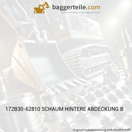 172B30-62810 SCHAUM HINTERE ABDECKUNG B