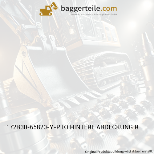 172B30-65820-Y-PTO HINTERE ABDECKUNG R
