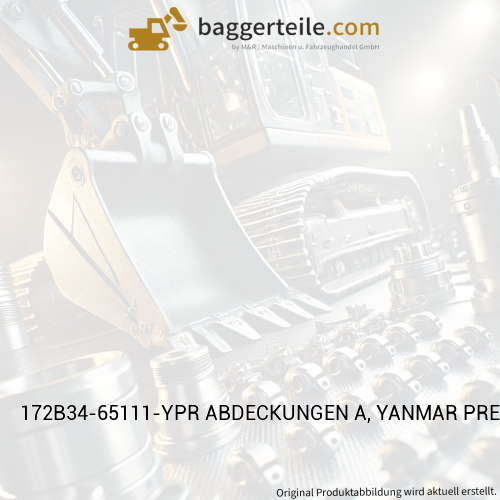 172B34-65111-YPR ABDECKUNGEN A, YANMAR PREMIUM ROT