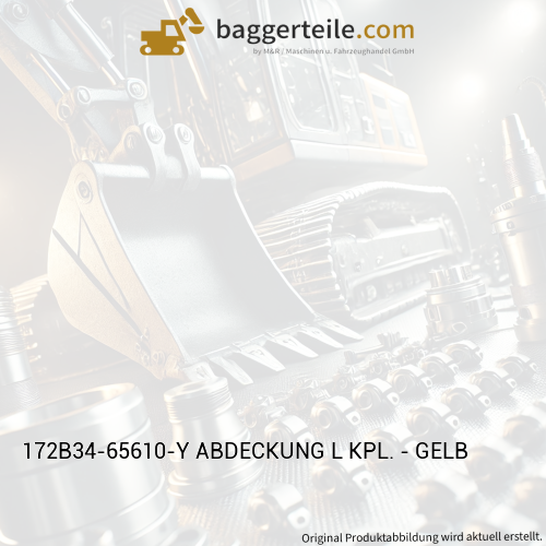 172B34-65610-Y ABDECKUNG L KPL. - GELB