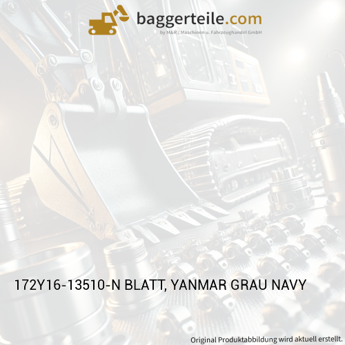 172Y16-13510-N BLATT, YANMAR GRAU NAVY