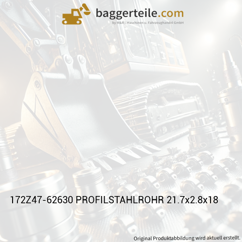 172Z47-62630 PROFILSTAHLROHR 21.7x2.8x18