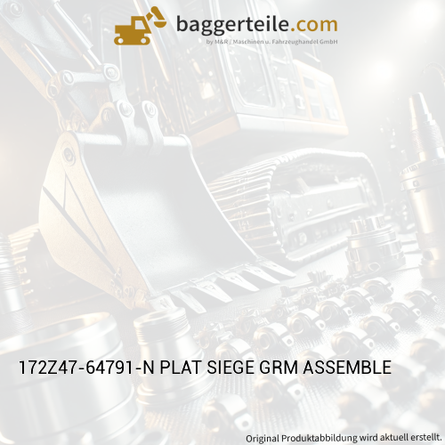 172Z47-64791-N PLAT SIEGE GRM ASSEMBLE