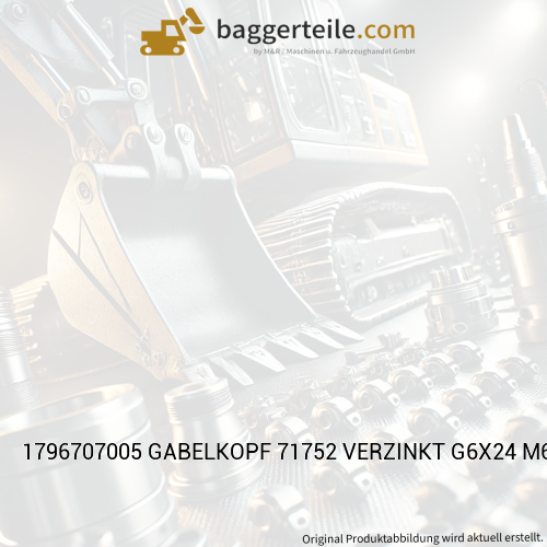 1796707005 GABELKOPF 71752 VERZINKT G6X24 M6