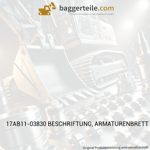 17AB11-03830 BESCHRIFTUNG, ARMATURENBRETT