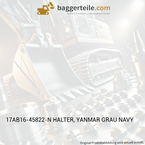 17AB16-45822-N HALTER, YANMAR GRAU NAVY