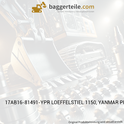 17AB16-81491-YPR LOEFFELSTIEL 1150, YANMAR PREMIUM ROT