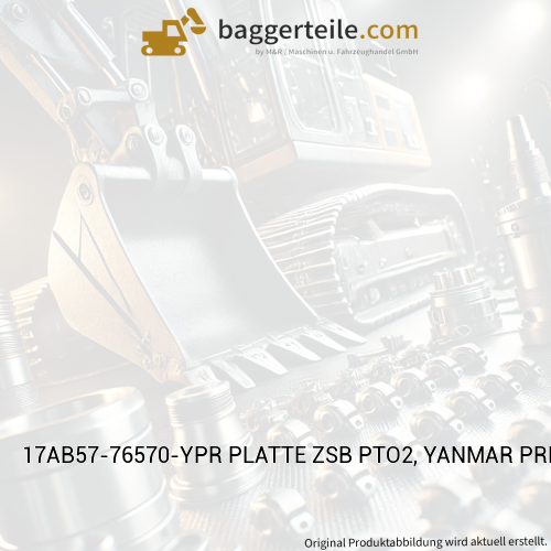 17AB57-76570-YPR PLATTE ZSB PTO2, YANMAR PREMIUM ROT