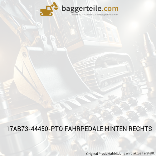 17AB73-44450-PTO FAHRPEDALE HINTEN RECHTS