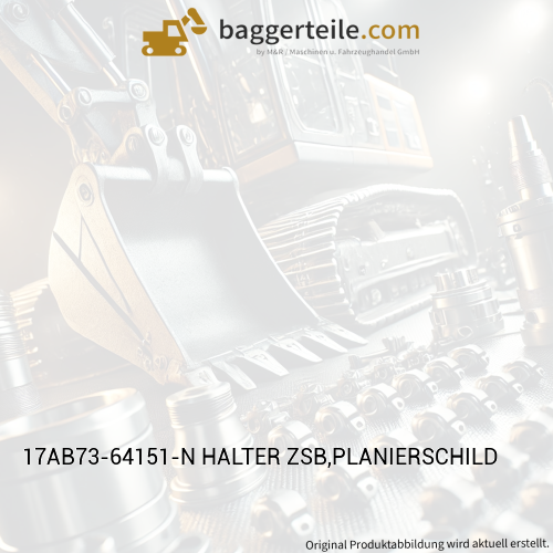 17AB73-64151-N HALTER ZSB,PLANIERSCHILD