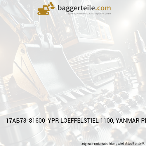 17AB73-81600-YPR LOEFFELSTIEL 1100, YANMAR PREMIUM ROT