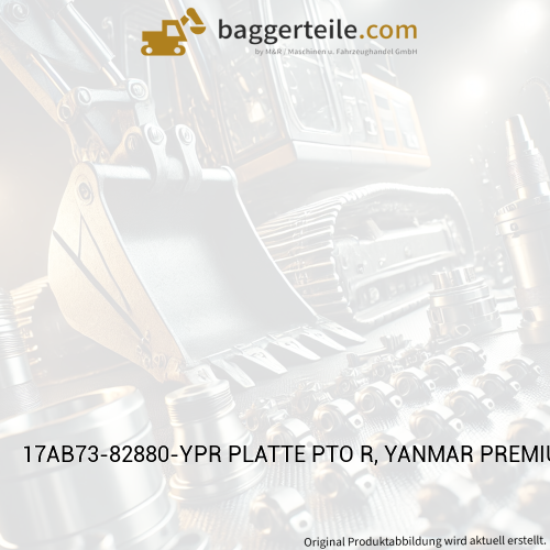 17AB73-82880-YPR PLATTE PTO R, YANMAR PREMIUM ROT
