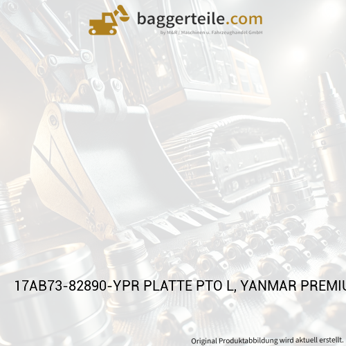 17AB73-82890-YPR PLATTE PTO L, YANMAR PREMIUM ROT