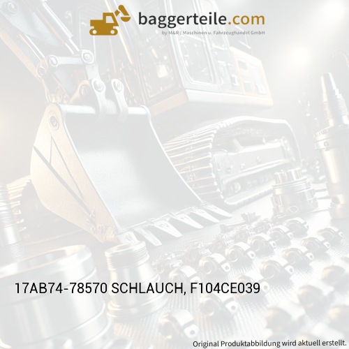 17AB74-78570 SCHLAUCH, F104CE039