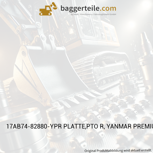 17AB74-82880-YPR PLATTE,PTO R, YANMAR PREMIUM ROT