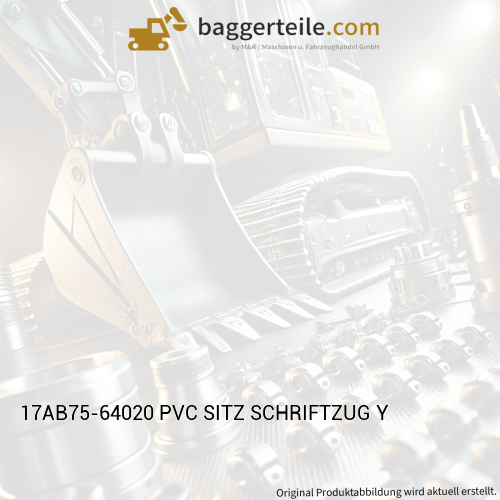 17AB75-64020 PVC SITZ SCHRIFTZUG Y