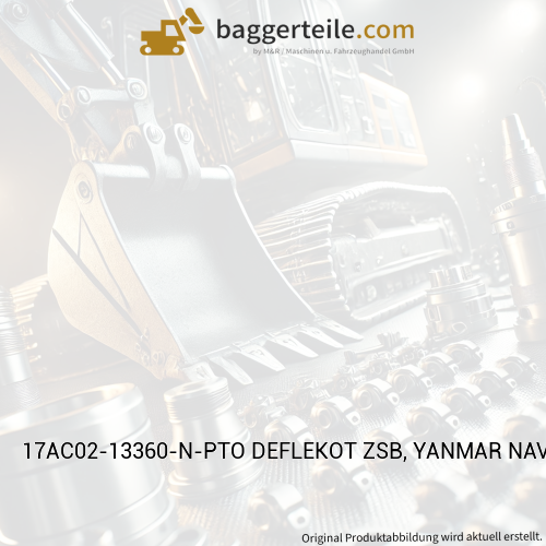 17AC02-13360-N-PTO DEFLEKOT ZSB, YANMAR NAVY GRAU