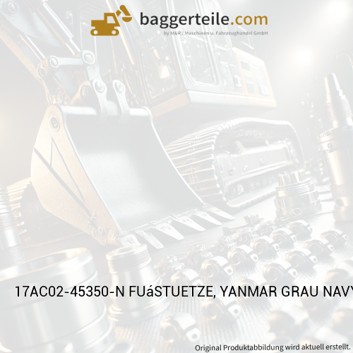 17AC02-45350-N FUáSTUETZE, YANMAR GRAU NAVY