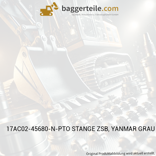 17AC02-45680-N-PTO STANGE ZSB, YANMAR GRAU NAVY