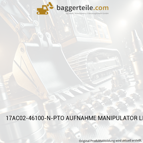 17AC02-46100-N-PTO AUFNAHME MANIPULATOR LINKS, YANMAR GRAU NAVY