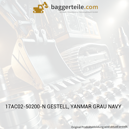 17AC02-50200-N GESTELL, YANMAR GRAU NAVY