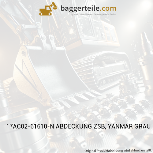 17AC02-61610-N ABDECKUNG ZSB, YANMAR GRAU NAVY