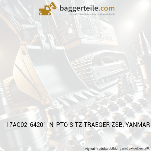 17AC02-64201-N-PTO SITZ TRAEGER ZSB, YANMAR NAVY GRAU