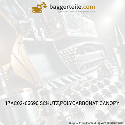 17AC02-66690 SCHUTZ,POLYCARBONAT CANOPY