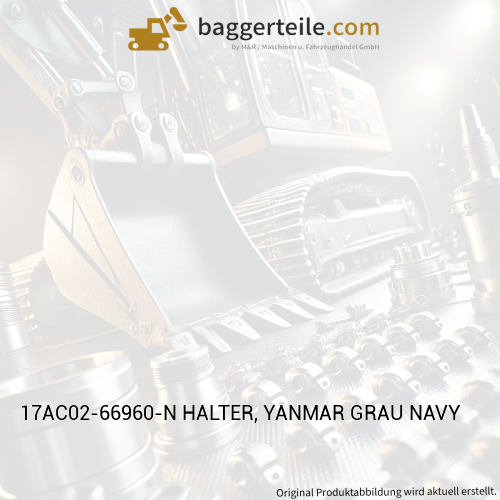 17AC02-66960-N HALTER, YANMAR GRAU NAVY