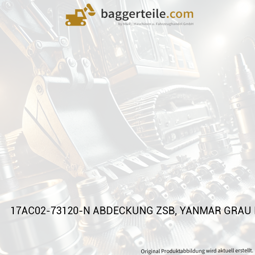 17AC02-73120-N ABDECKUNG ZSB, YANMAR GRAU NAVY