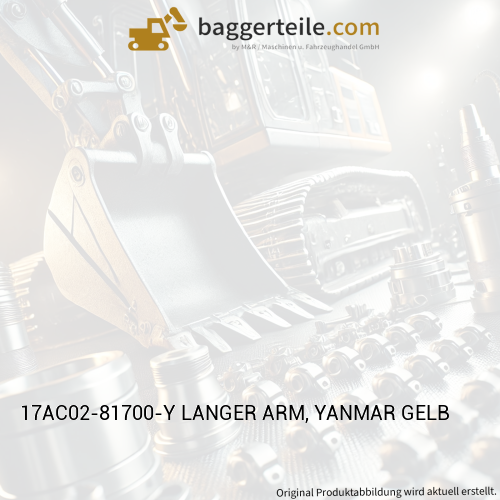 17AC02-81700-Y LANGER ARM, YANMAR GELB