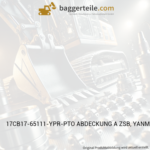 17CB17-65111-YPR-PTO ABDECKUNG A ZSB, YANMAR PREMIUM ROT