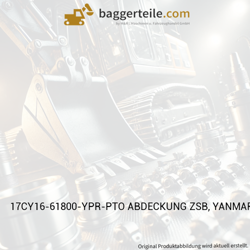 17CY16-61800-YPR-PTO ABDECKUNG ZSB, YANMAR PREMIUM ROT