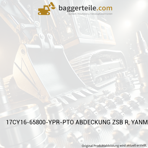 17CY16-65800-YPR-PTO ABDECKUNG ZSB R, YANMAR PREMIUM ROT