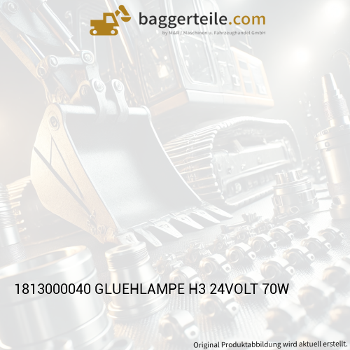1813000040 GLUEHLAMPE H3 24VOLT 70W