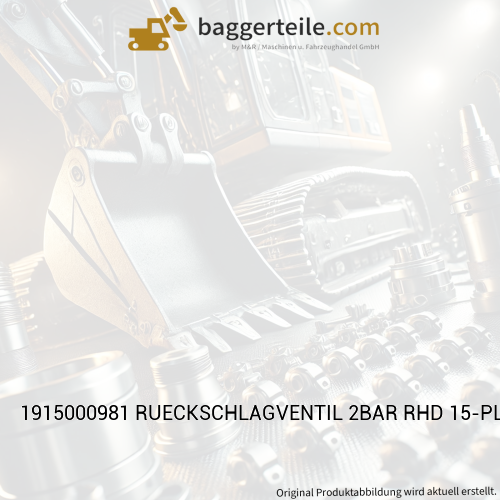 1915000981 RUECKSCHLAGVENTIL 2BAR RHD 15-PL