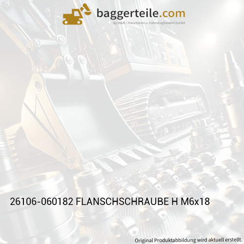 26106-060182 FLANSCHSCHRAUBE H M6x18
