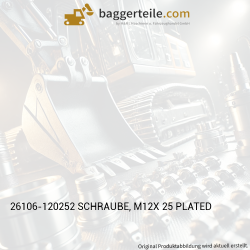 26106-120252 SCHRAUBE, M12X 25 PLATED