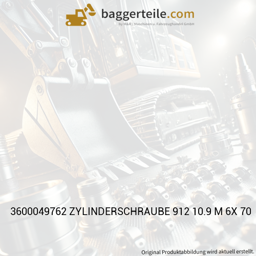 3600049762 ZYLINDERSCHRAUBE 912 10.9 M 6X 70