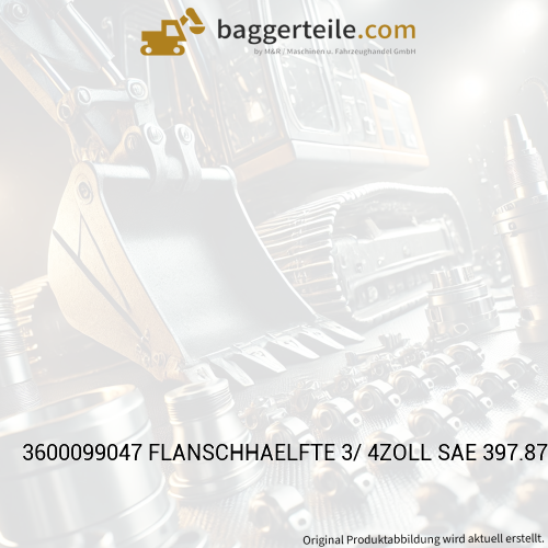 3600099047 FLANSCHHAELFTE 3/ 4ZOLL SAE 397.871 6000PSI