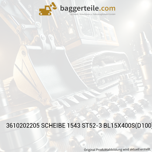 3610202205 SCHEIBE 1543 ST52-3 BL15X400S(D100)