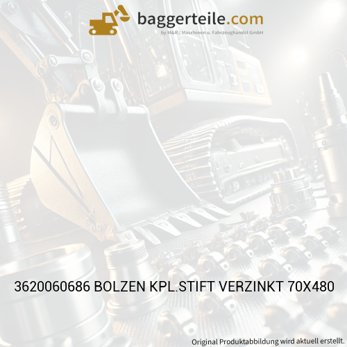 3620060686 BOLZEN KPL.STIFT VERZINKT 70X480