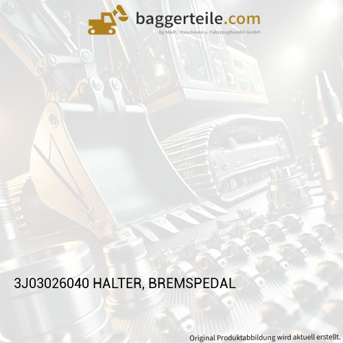 3J03026040 HALTER, BREMSPEDAL