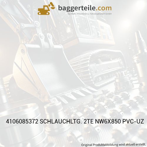 4106085372 SCHLAUCHLTG. 2TE NW6X850 PVC-UZ