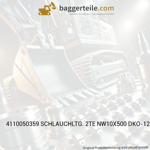 4110050359 SCHLAUCHLTG. 2TE NW10X500 DKO-12L/DKO-12L