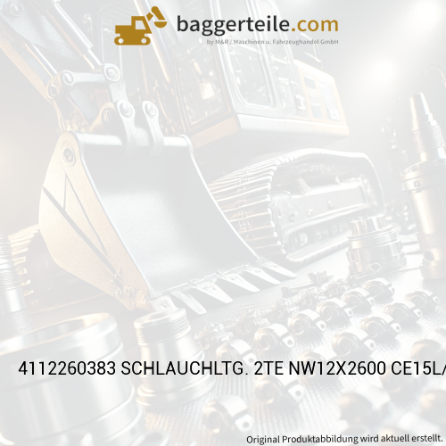 4112260383 SCHLAUCHLTG. 2TE NW12X2600 CE15L/DKO-15L