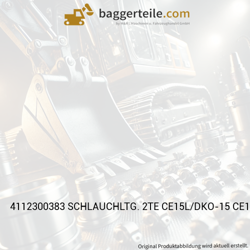 4112300383 SCHLAUCHLTG. 2TE CE15L/DKO-15 CE15L/DKO-15L