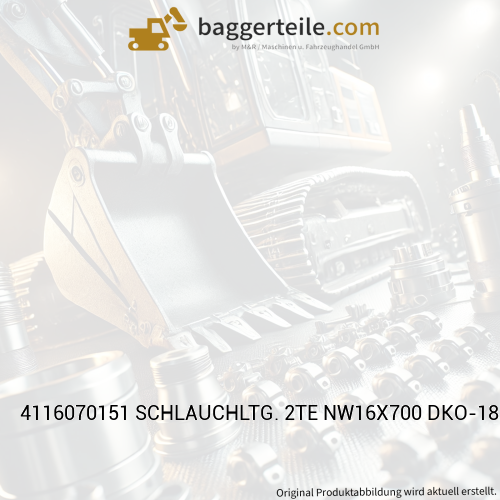 4116070151 SCHLAUCHLTG. 2TE NW16X700 DKO-18L45G/DKO-18L