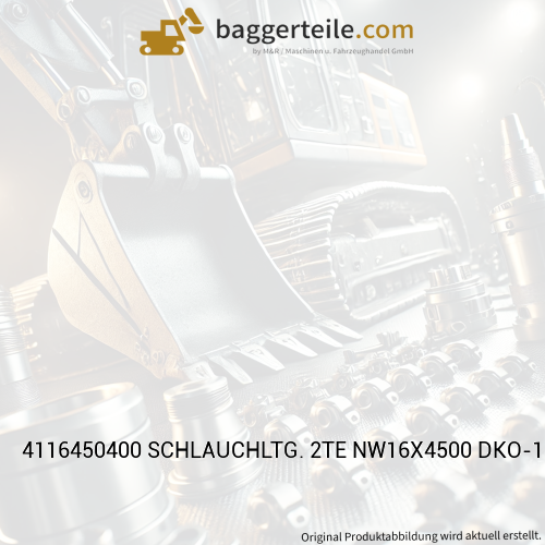 4116450400 SCHLAUCHLTG. 2TE NW16X4500 DKO-18L/O.ARMATUR
