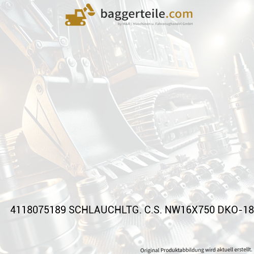 4118075189 SCHLAUCHLTG. C.S. NW16X750 DKO-18L/DKO-18L
